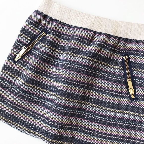Genuine kids navy/pink mini skirt EUC 2T - Picture 2 of 2